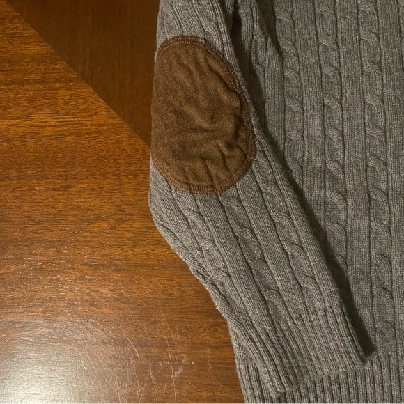 Janie and Jack Charcoal Cable Knit Sweater - Picture 4 of 6